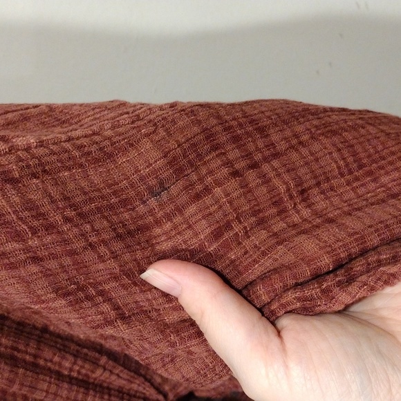 Free People One Eyelet Mauve Amaira Kimono Shrug/Cardigan Sz XS/S-Boho Festival - Picture 7 of 7